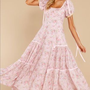LoveShackFancy Jessie Floral Maxi Dress